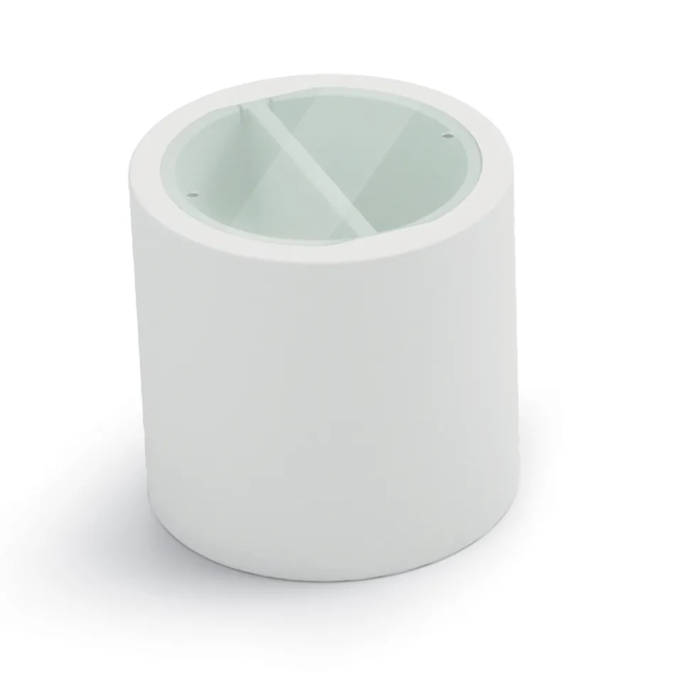 Table basse de jardin en polyéthylène avec conteneur Made in Italy - Stracco Viadurini