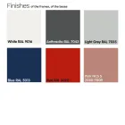 Table basse de jardin en vitrocéramique et métal Made in Italy - Guerrino Viadurini