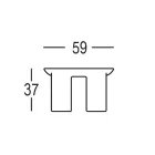 Table basse de jardin ronde en HPL et polyéthylène Made in Italy - Freccia Viadurini