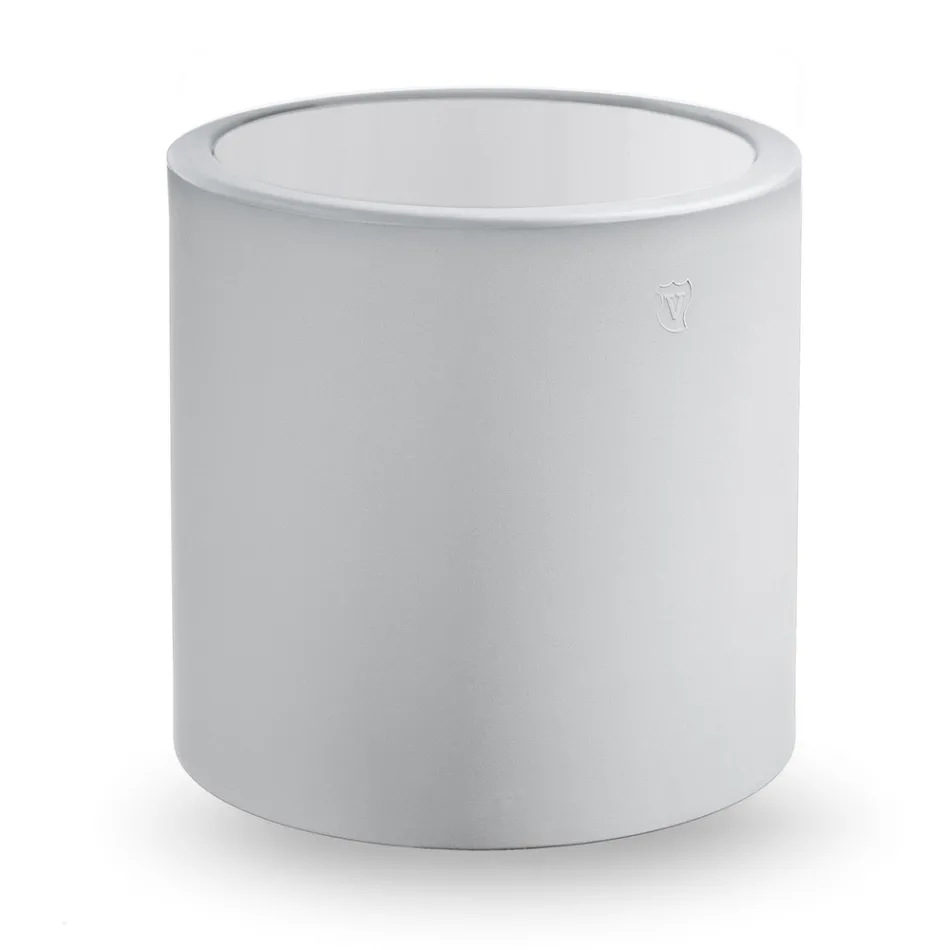 Table basse de jardin ronde en polyéthylène coloré Made in Italy - Noemi Viadurini