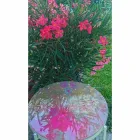 Table basse intérieure ou extérieure avec structure métallique fabriquée en Italie - Carim Viadurini