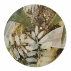 Table basse intérieure ou extérieure avec structure métallique fabriquée en Italie - Carim Viadurini