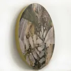 Table basse intérieure ou extérieure avec structure métallique fabriquée en Italie - Carim Viadurini