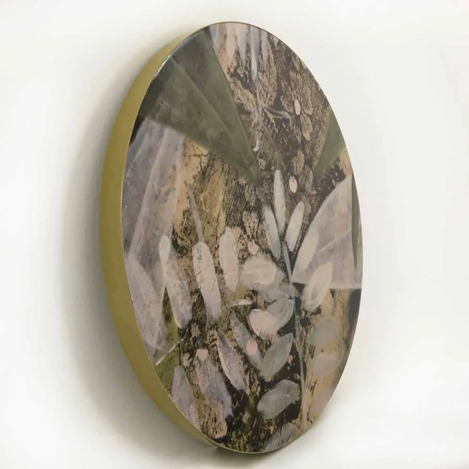 Table basse intérieure ou extérieure avec structure métallique fabriquée en Italie - Carim Viadurini