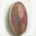 Table basse intérieure ou extérieure avec structure métallique fabriquée en Italie - Carim Viadurini