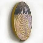 Table basse intérieure ou extérieure avec structure métallique fabriquée en Italie - Carim Viadurini