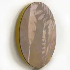 Table basse intérieure ou extérieure avec structure métallique fabriquée en Italie - Carim Viadurini