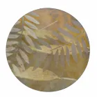 Table basse intérieure ou extérieure avec structure métallique fabriquée en Italie - Carim Viadurini