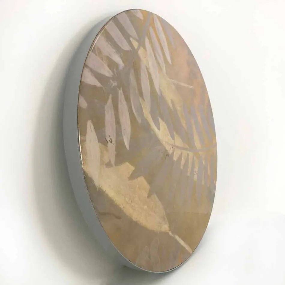 Table basse intérieure ou extérieure avec structure métallique fabriquée en Italie - Carim Viadurini