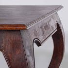 Table basse classique en bois d'acacia massif Homemotion - Zucco Viadurini