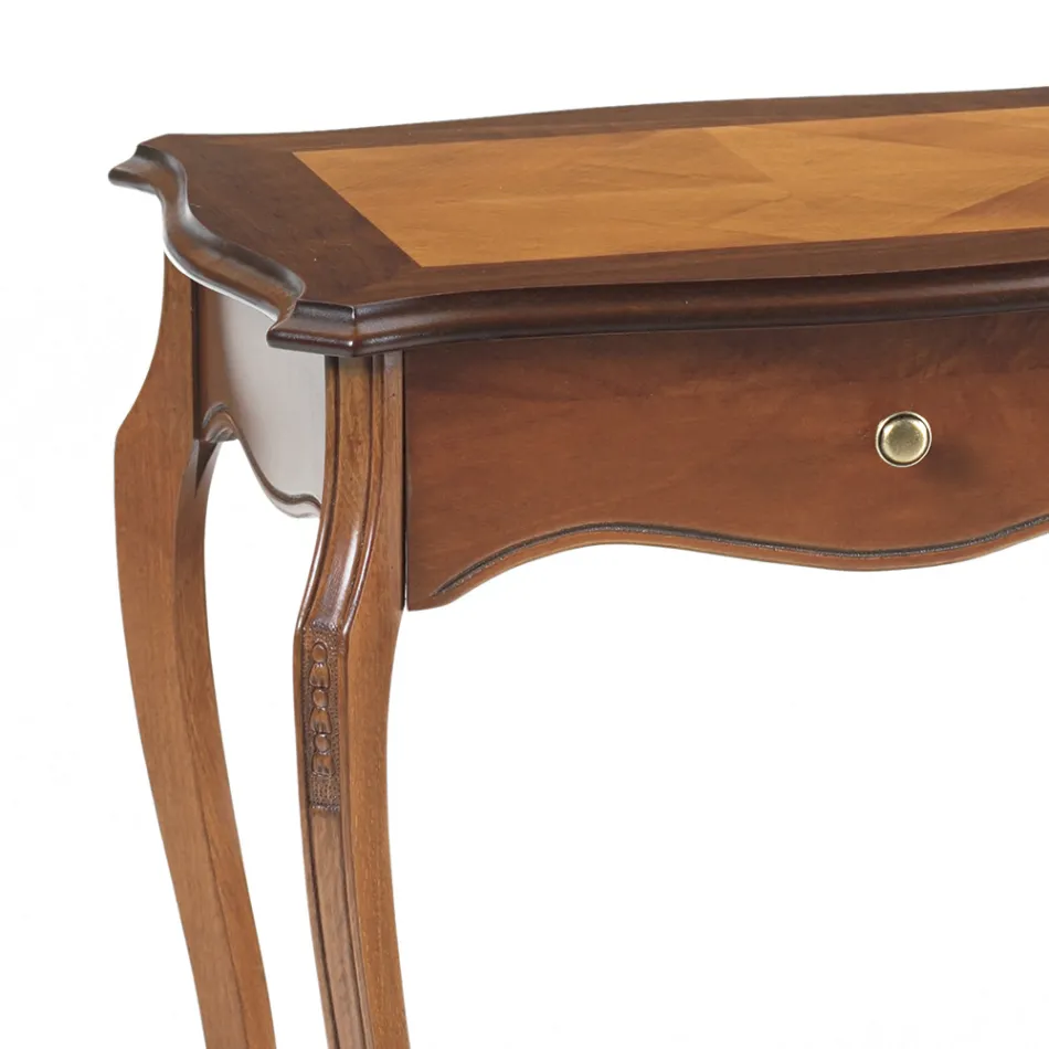 Table basse avec 1 étagère et 1 tiroir Made in Italy - Acoran Viadurini