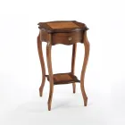 Table basse avec 1 étagère et 1 tiroir Made in Italy - Acoran Viadurini