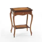 Table basse avec 1 étagère et 1 tiroir Made in Italy - Acoran Viadurini