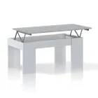 Table basse avec conteneur en bois - Scandio Viadurini