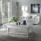 Table basse avec parties massives en Ay - ous et Linden Made in Italy - Era Viadurini