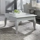 Table basse avec parties massives en Ay - ous et Linden Made in Italy - Era Viadurini