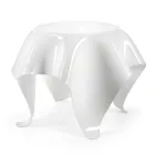 Table basse avec plateau et base en plexiglas Made in Italy - Brento Viadurini