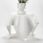 Table basse avec plateau et base en plexiglas Made in Italy - Brento Viadurini