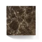 Table basse avec plateau rond en marbre Made in Italy - Makino Viadurini