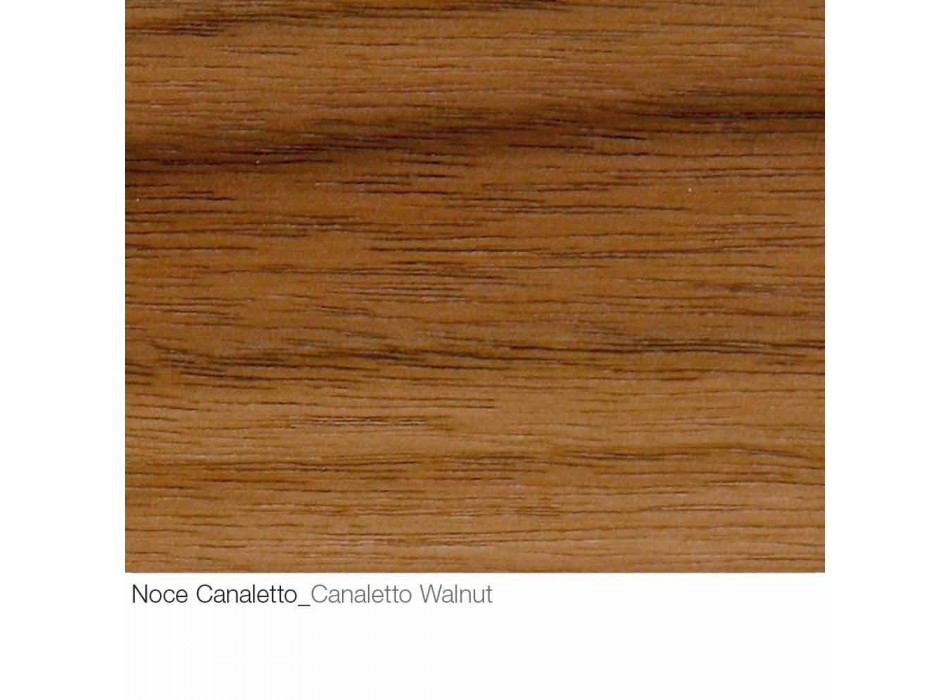 Table basse avec plateau rond en bois Made in Italy - Montebianco Viadurini