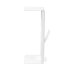 Table basse avec porte-revues en plexiglas fabriquée en Italie - Belle Viadurini