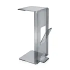 Table basse avec porte-revues en plexiglas fabriquée en Italie - Belle Viadurini