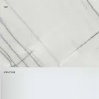 Table basse design en marbre avec base en verre Made in Italy - Molino Viadurini