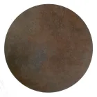 Table basse en grès avec base en acier Made in Italy - Aspira Viadurini