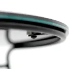 Table Basse en Grès de Porcelaine et Base Ronde Made in Italy - Tullia Viadurini