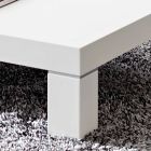Table basse en Hpl avec pieds en métal Made in Italy - Nebbiolo Viadurini