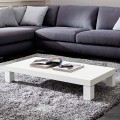 Table basse en Hpl avec pieds en métal Made in Italy - Nebbiolo