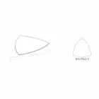 Table basse en MDF laqué avec plateau pivotant Made in Italy - Lisa Viadurini