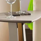 Table basse en MDF laqué Made in Italy, haute qualité - Lisa Viadurini