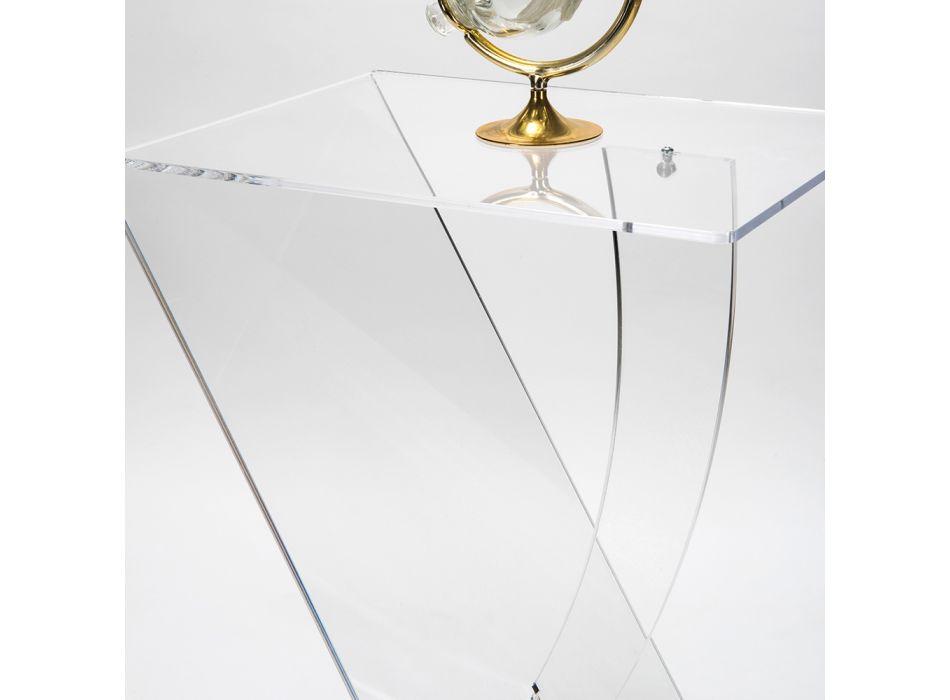 Table basse en Plexiglas de Polymère Vierge Made in Italy - Elsa Viadurini