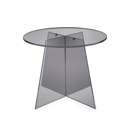 Table basse en plexiglas avec différentes finitions fabriquée en Italie - Aurora Viadurini