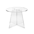 Table basse en plexiglas avec différentes finitions fabriquée en Italie - Aurora Viadurini