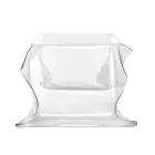 Table basse en plexiglas drapée à la main fabriquée en Italie - Pippo Viadurini