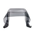 Table basse en plexiglas drapée à la main fabriquée en Italie - Pippo