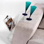 Table basse en design PMMA transparent Quero Vas Viadurini