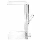 Table basse en design PMMA transparent Quero Vas Viadurini