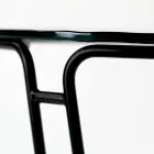 Table basse en verre et base ronde Made in Italy - Tullia Viadurini