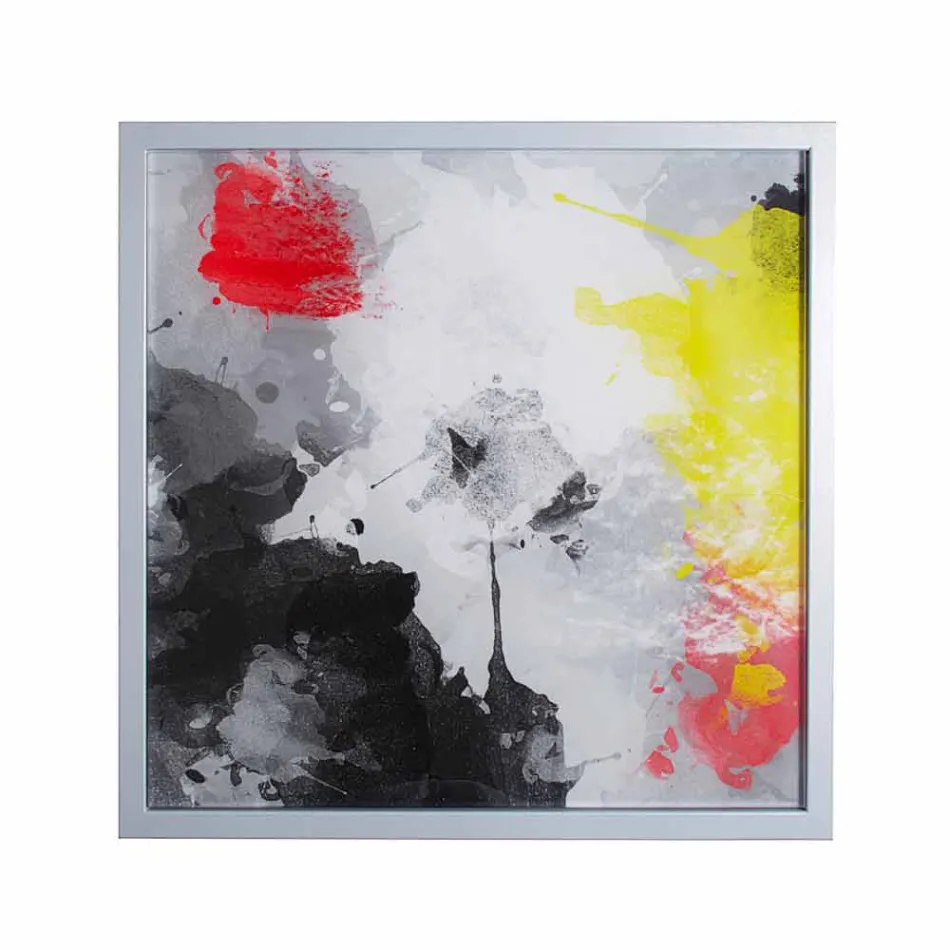 métal café moderne salon 50x50cm Nina, made in Italy Viadurini