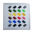 métal café moderne salon 50x50cm Nina, made in Italy Viadurini