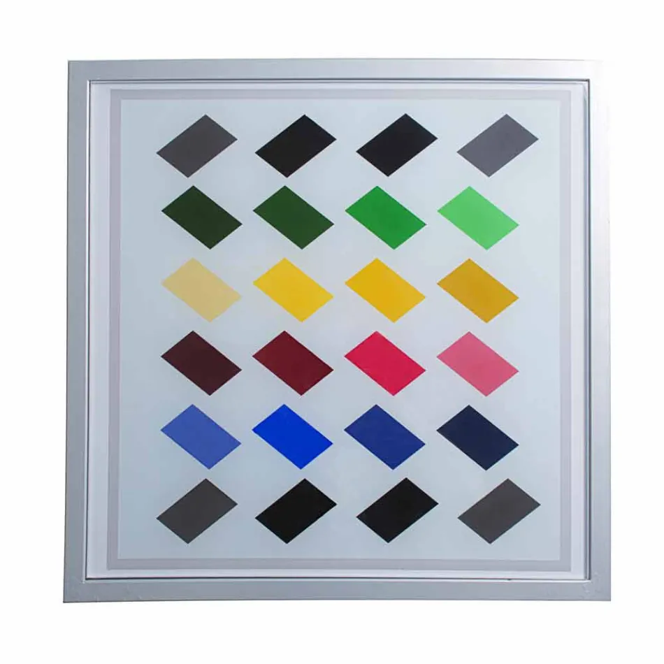 métal café moderne salon 50x50cm Nina, made in Italy Viadurini