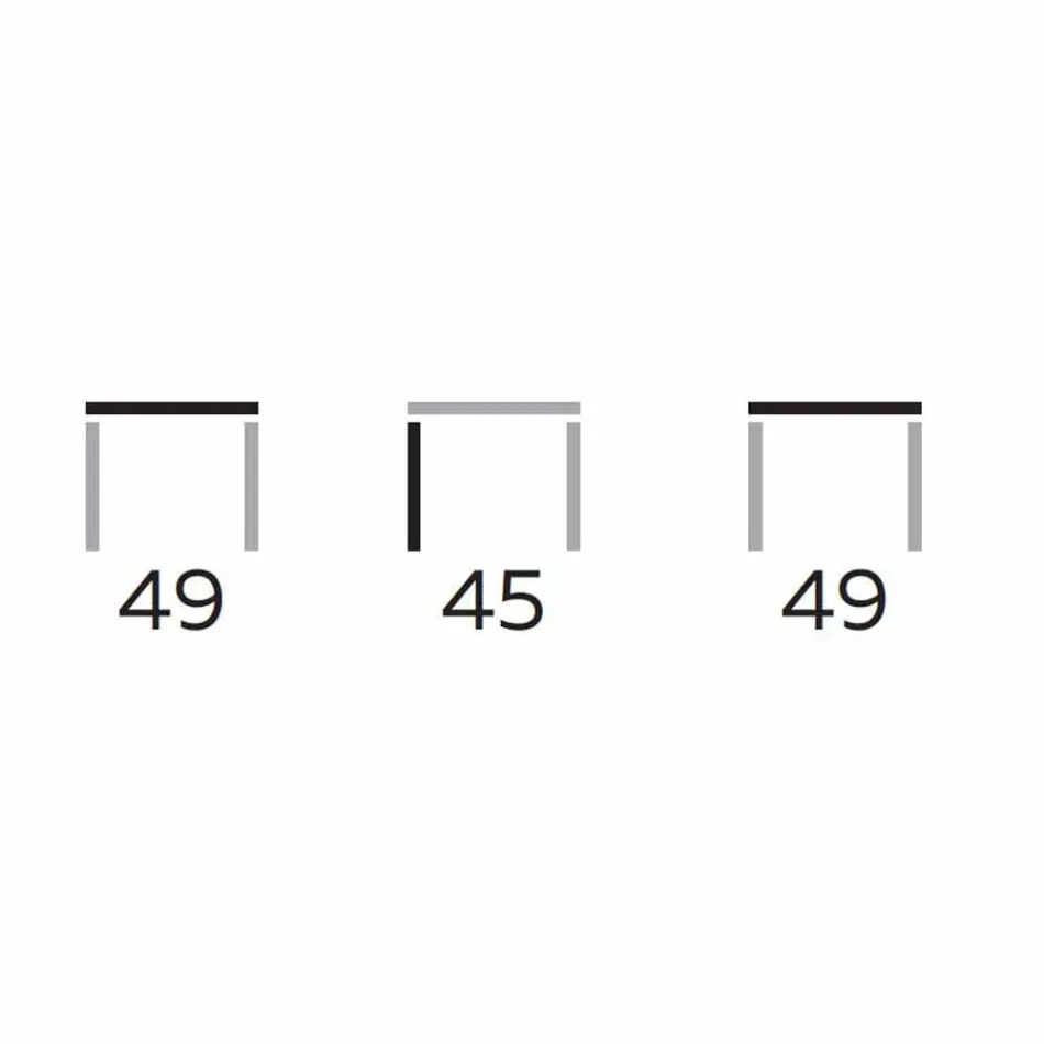 Table basse moderne avec plateau rond en grès Made in Italy - Stuttgart Viadurini