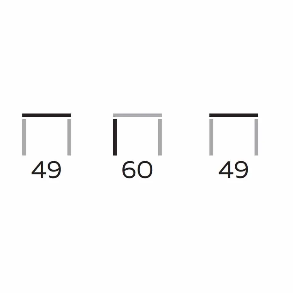 Table basse moderne avec plateau rond en grès Made in Italy - Stuttgart Viadurini