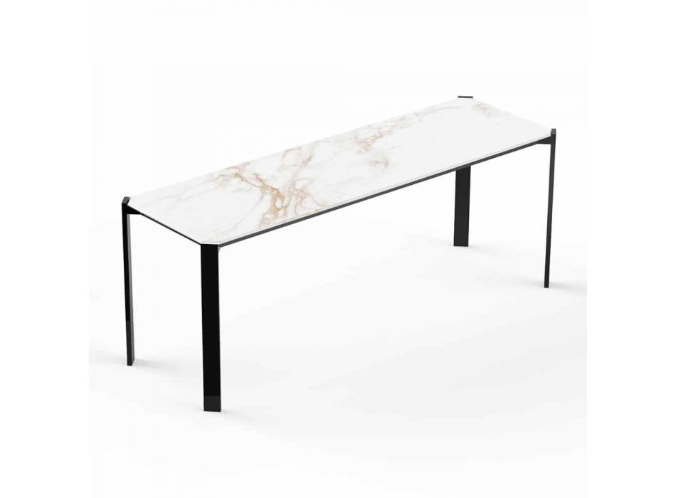 Table basse moderne d'intérieur ou d'extérieur en aluminium - Tablette par Vondom Viadurini