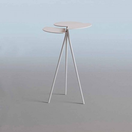 Table basse moderne en feuille colorée de design Originae - Coccinelle Viadurini