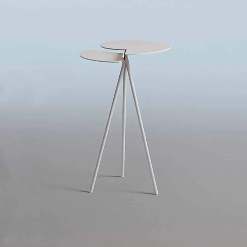 Table basse moderne en feuille colorée de design Originae - Coccinelle Viadurini