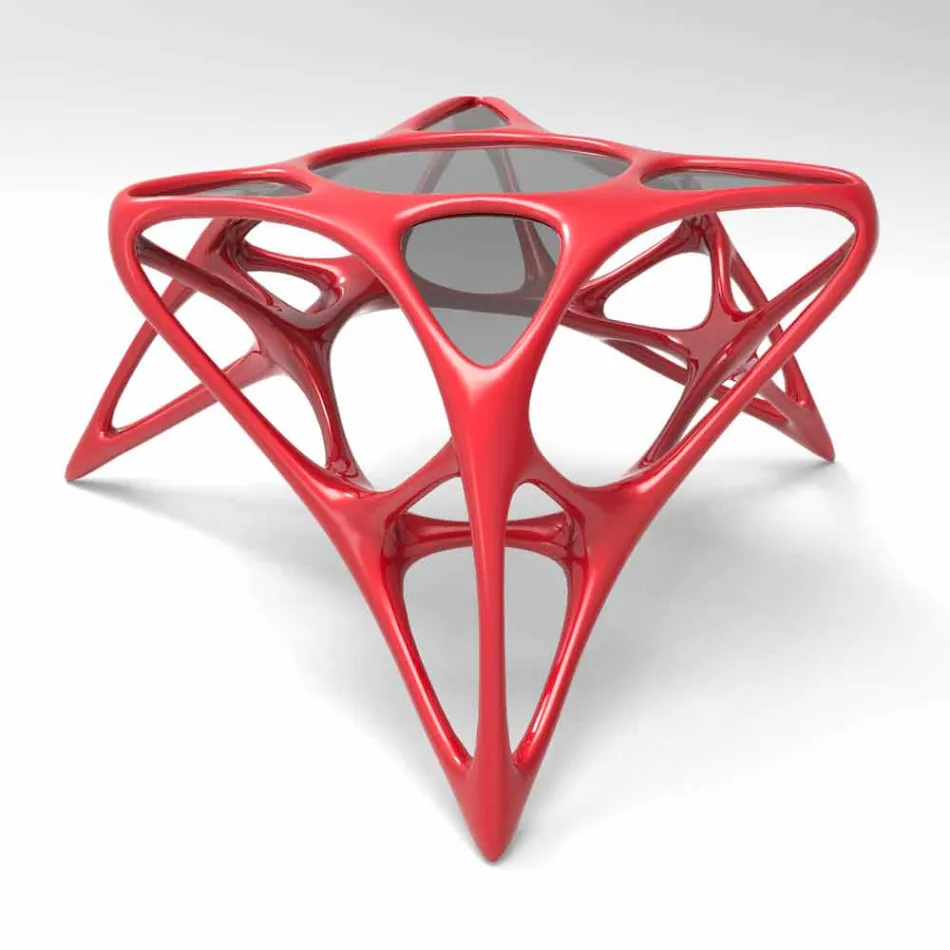 Moderne verre de café salon et Adamantx® Lunar Table # 2 Viadurini